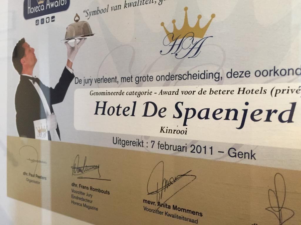 Hotel De Spaenjerd Kinrooi 외부 사진